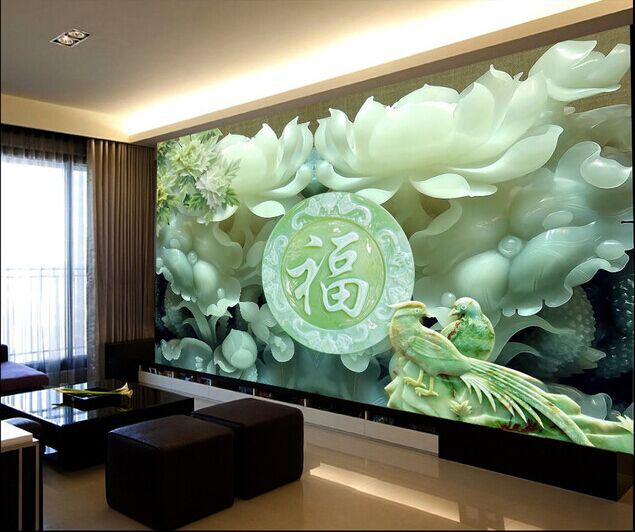 仿玉石背景墻圖片高清