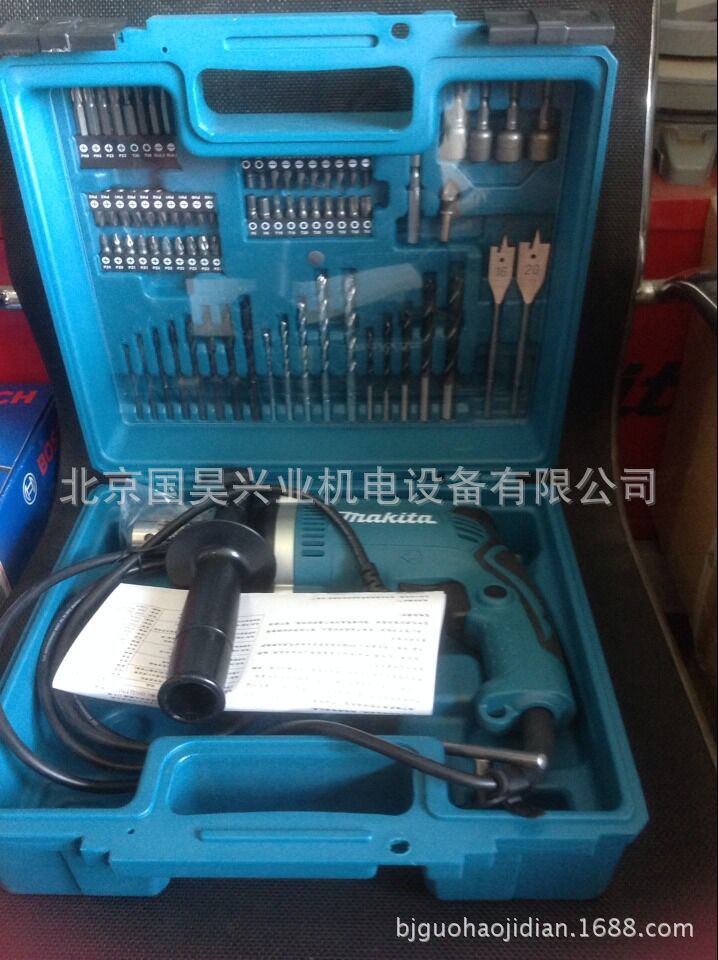 北京批发牧田冲击钻套装 HP1630*100PCS钻头套装