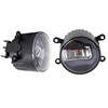 Car front fog light assembly modification lens LED fog light with LED daytime running light front fog lamp assembly