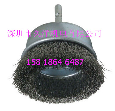 日本SUNPOWER BCS-50六角轴研磨钢丝刷