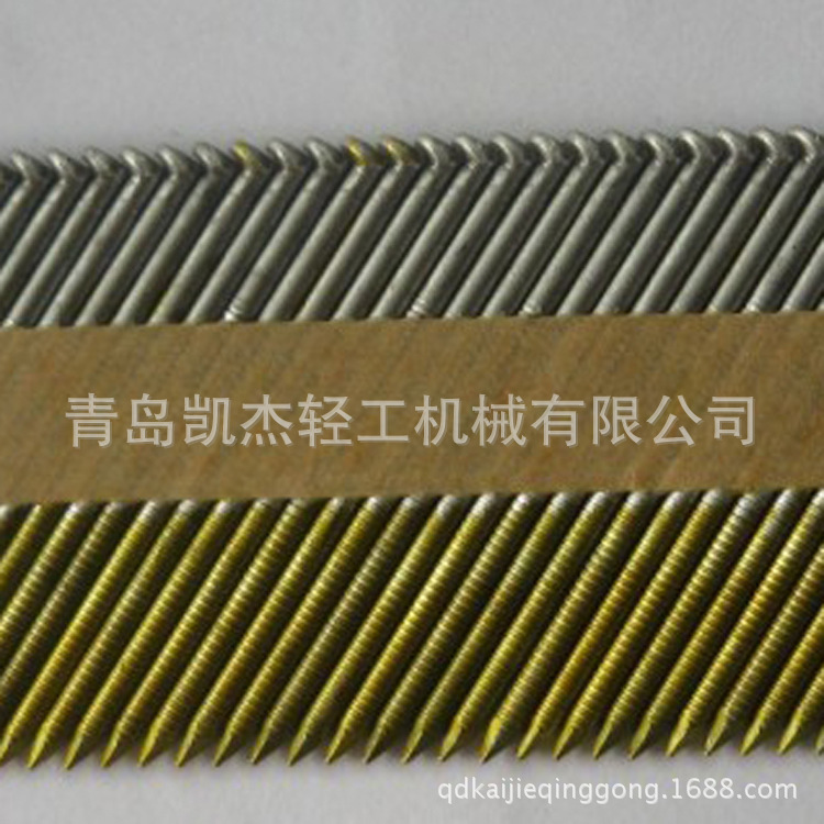 青岛厂家自产纸排钉直钉 木结构木屋用半帽纸排钉半帽钉光杆钉-阿里巴巴