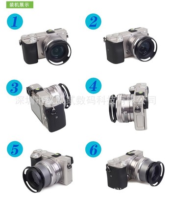 40.5mm ultrathin Hollow Hood apply SONY 16-50mm Lens Hood