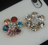 Factory direct selling new plum diamond diamond six -petal flower DIY alloy diamond accessories Apple mobile phone case accessories accessories