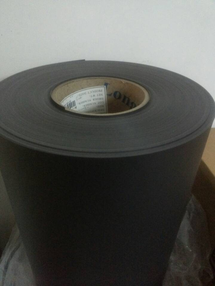 大量供应：0.43mm黑色PP薄膜 黑色磨砂 无卤防火 阻燃pc薄膜