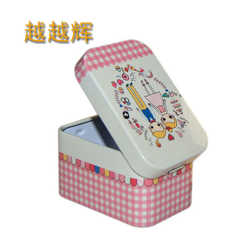 创意首饰金属盒 韩版包装盒 耳机收纳盒 礼品项链吊坠盒