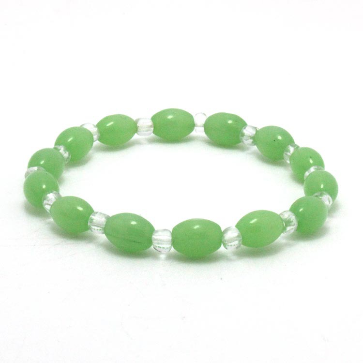 韩版时尚小清晰糖果色玉石手链手串 小礼物货源女士手链赠品|ru