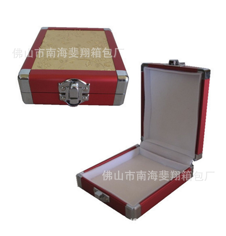 专用珠宝首饰盒/铝合金收纳盒/饰品包装盒/手表展示盒