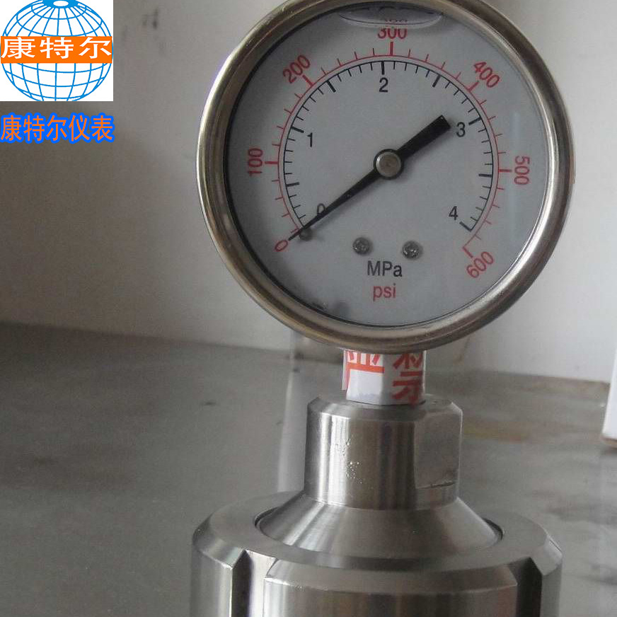 衛(wèi)生型膜盒壓力表