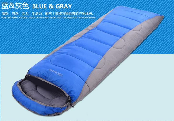 Winter keep warm waterproof soft travel light and thin sleeping bag, DIY