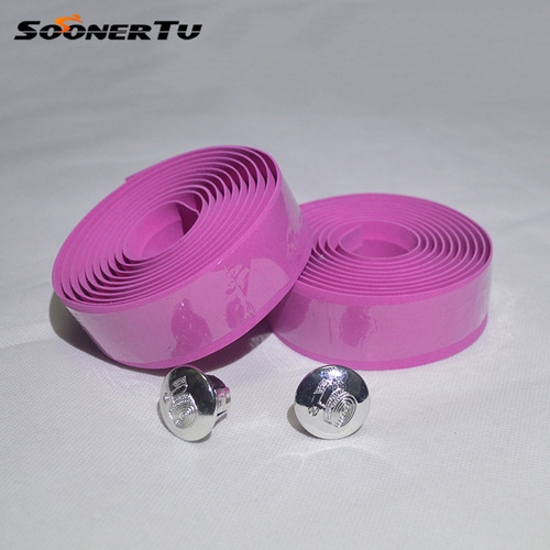 Single-color handlebar for fixed-gear bike, sheep horn and cow horn handlebar cover, multi-color camo handlebar strap for bicycles