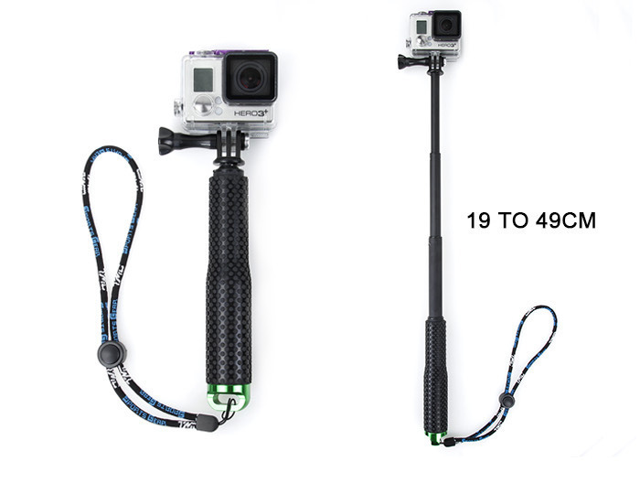 GoPro自拍杆 GoPro3+/4/3/2 小蚁潜水浮力棒 手持自拍杆 gopro杆