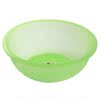 [Factory wholesale]Circular sieve plastic Wash rice sieve Hamper Basket thickening durable Colorful Leachate Dripping water