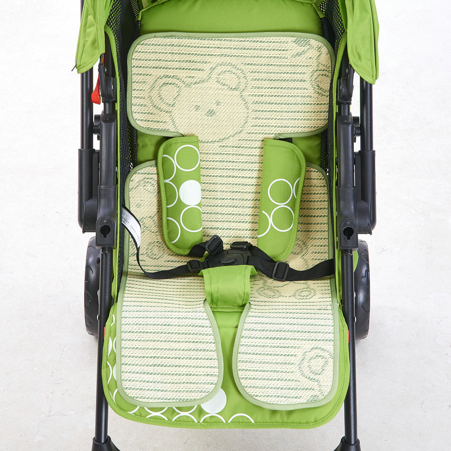 婴儿推车 宝宝 冰丝凉席 餐座椅席子 通用型 蝴蝶席 儿童推车配件