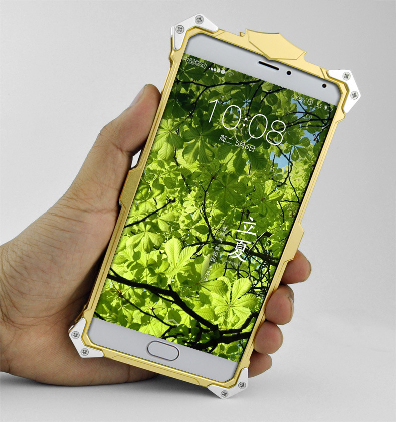 SIMON THOR Aviation Aluminum Alloy Shockproof Armor Metal Case Cover for MEIZU Pro 6 | MEIZU Pro 5