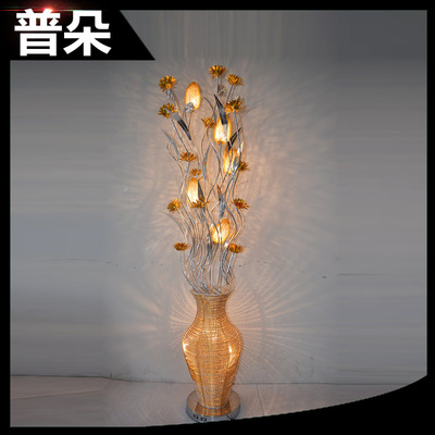 热销推荐 5255卧室铝材落地灯 创意装饰铝线落地灯|ru