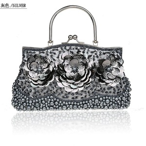 现货批发手工珠绣包 精致新娘礼服包1323