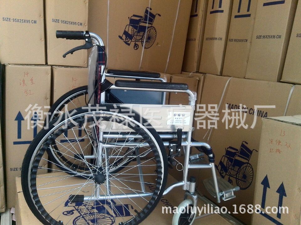 轮椅双刹