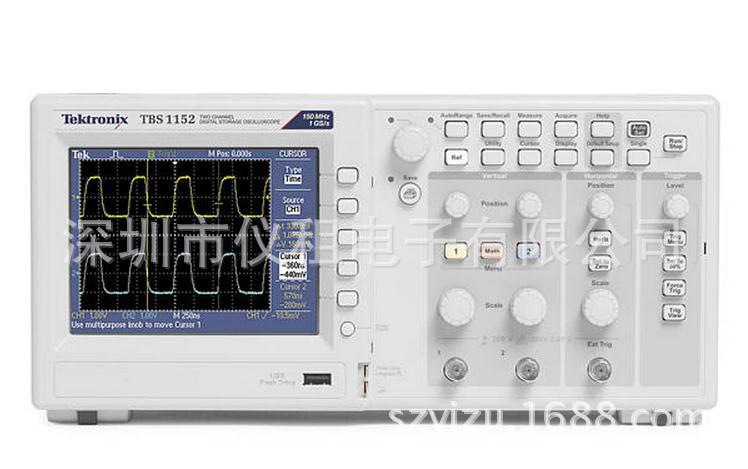 销售 回收 TBS1152 泰克数字存储示波器 150MHz 2通道