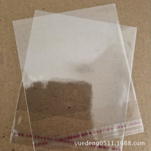 Self-produced and sold OPP self-adhesive transparent bag, plastic bag, jewelry packaging bag 5 microns 6*13cm