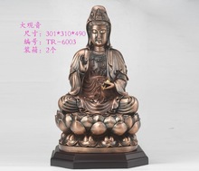 专业制作 大观音-古铜观音菩萨 铜工艺品 铸铜礼品 红古铜工艺金