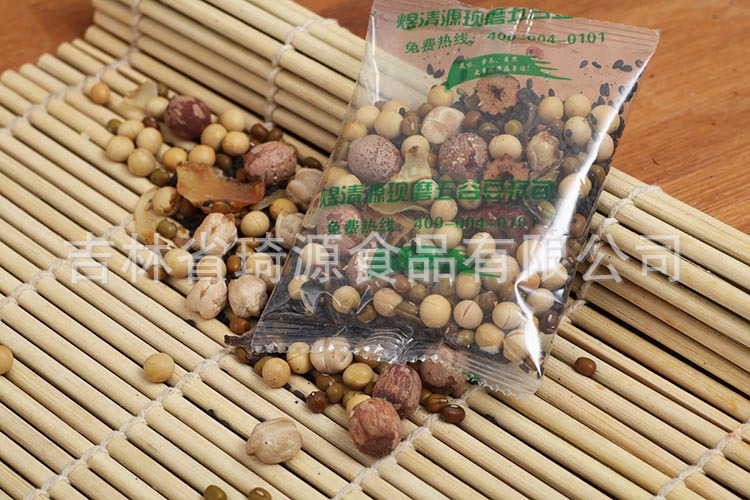 Fresh Milled Five Grain Soy Milk Mix Low Temperature Baked Multigrain Lily and Lotus Seed 15 Sachets specifications