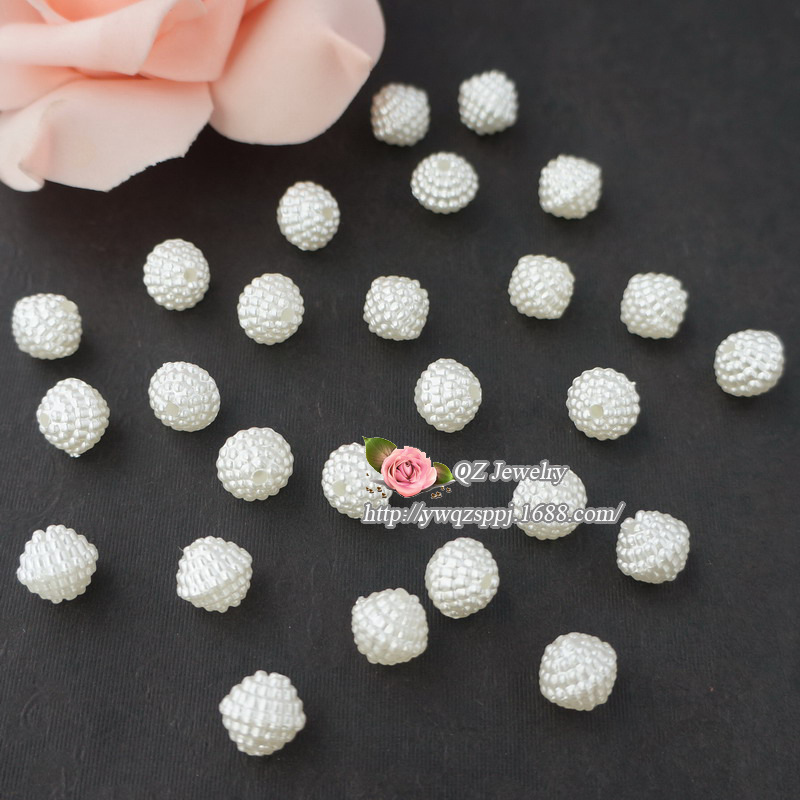 New Korean-style ABS imitation pearl flying saucers, imitation pearl wedding props, costumes, wedding gifts and decorative items detail image 4