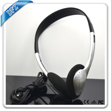 廠家直供航空頭戴式一次性耳機航空耳機低價促銷禮品mp3禮品耳機