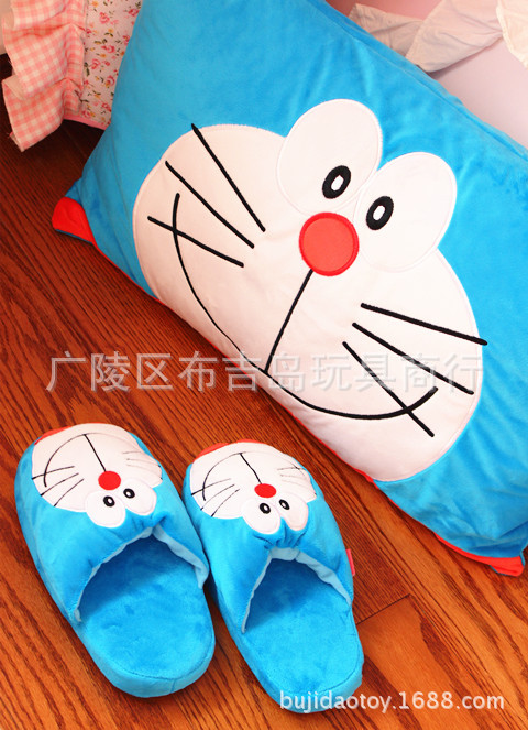 哆啦a夢枕套拖鞋2_副本