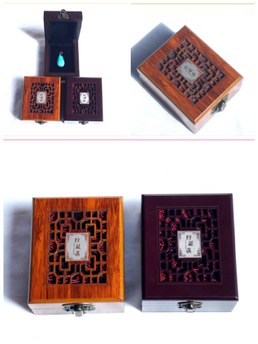 吊坠盒玉器木盒首饰盒批发挂件礼品盒佛珠珠宝精致精品戒指盒文玩