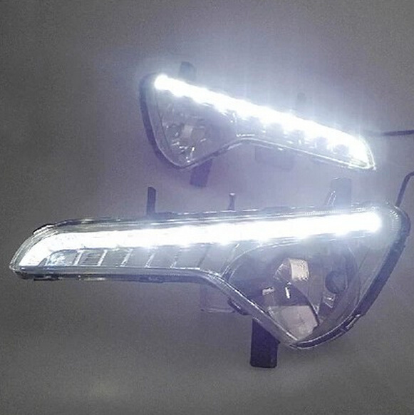 Aplicable a 12-14 Kia Smart running daytime Luz de marcha 13 Smart running LED Luz de marcha diurna