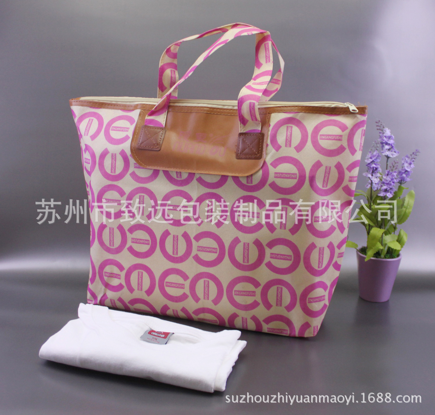 供应加工定制各种款式精美无纺布购物袋 环保袋 被套袋 肩包袋