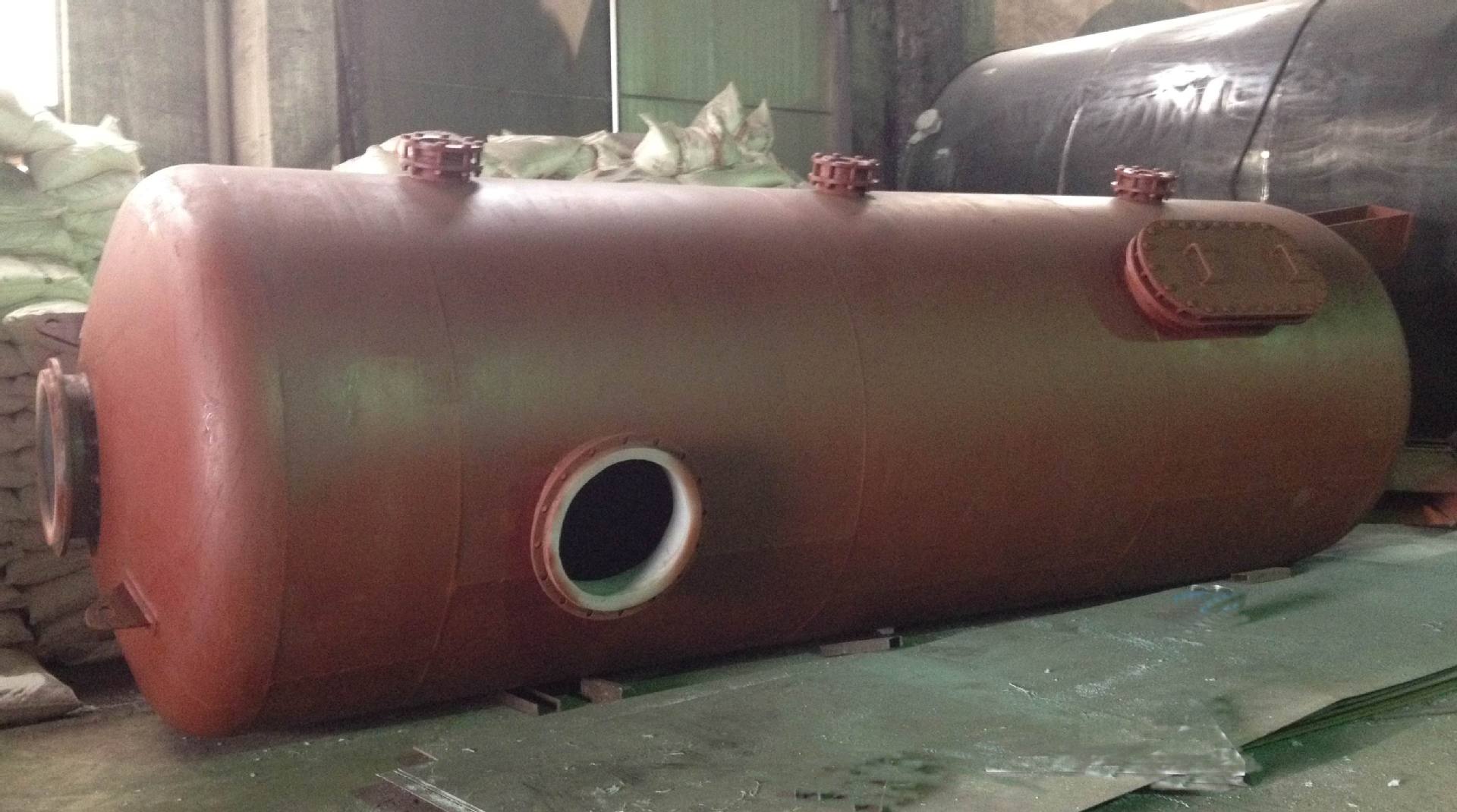 【厂家直销】13立方米钢衬塑离子交换柱、离交柱