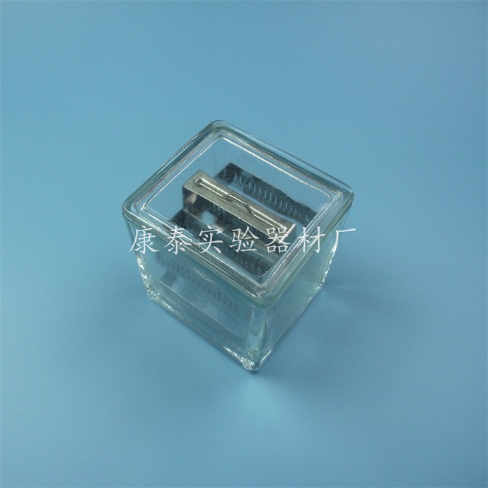 30片装载玻片染色缸 病理切片染色层析缸 三十片玻璃缸医用