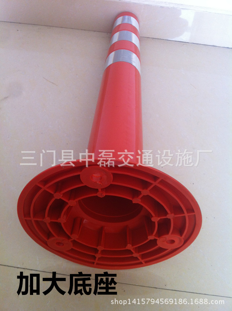 纯pu警示柱_供应纯PU警示柱 PU弹力柱 防撞柱