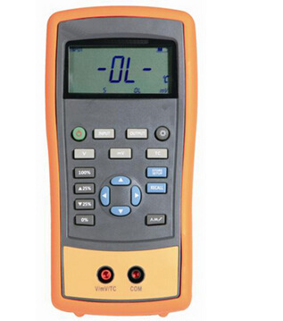 便携式温度校验仪/信号发生器/温度/热电偶/K型/校准/模拟输出|ms