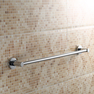 Factory direct supply good quality stainless steel single pole bathroom towel rack new simple towel rack Taobao generation hair