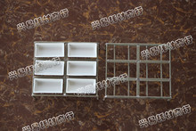 马弗炉灰皿架 60*30*15mm灰皿用灰皿架 6孔灰皿架
