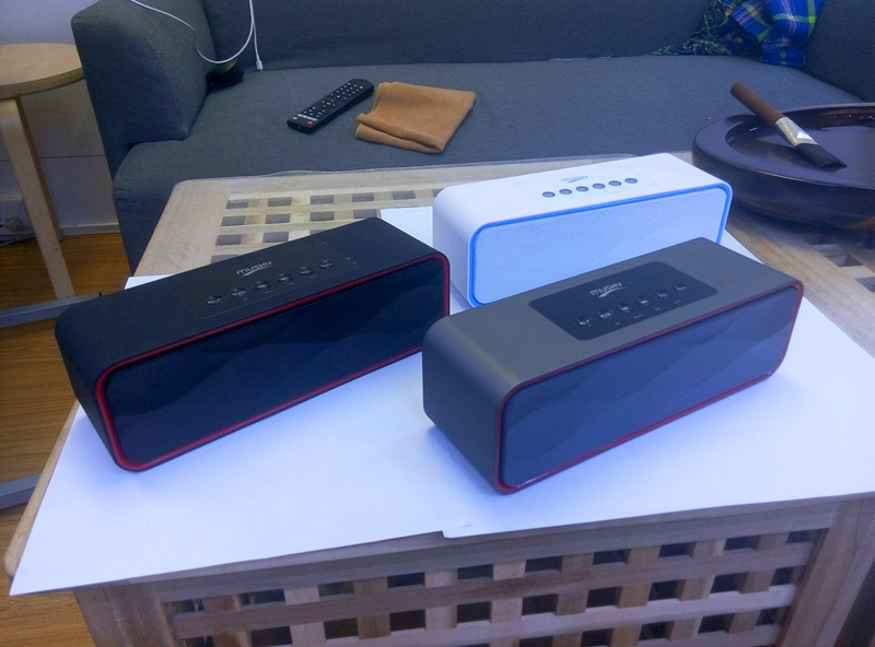 MUSKY DY22无线蓝牙音箱收音机插卡播放器HIFI低音炮迷你闹钟音响