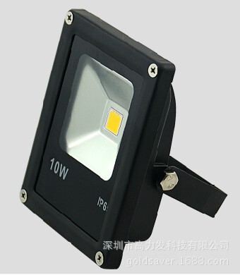Rectangular black shell LED floodlight 10w20w30W100w12V24v36v48v battery stall projection light