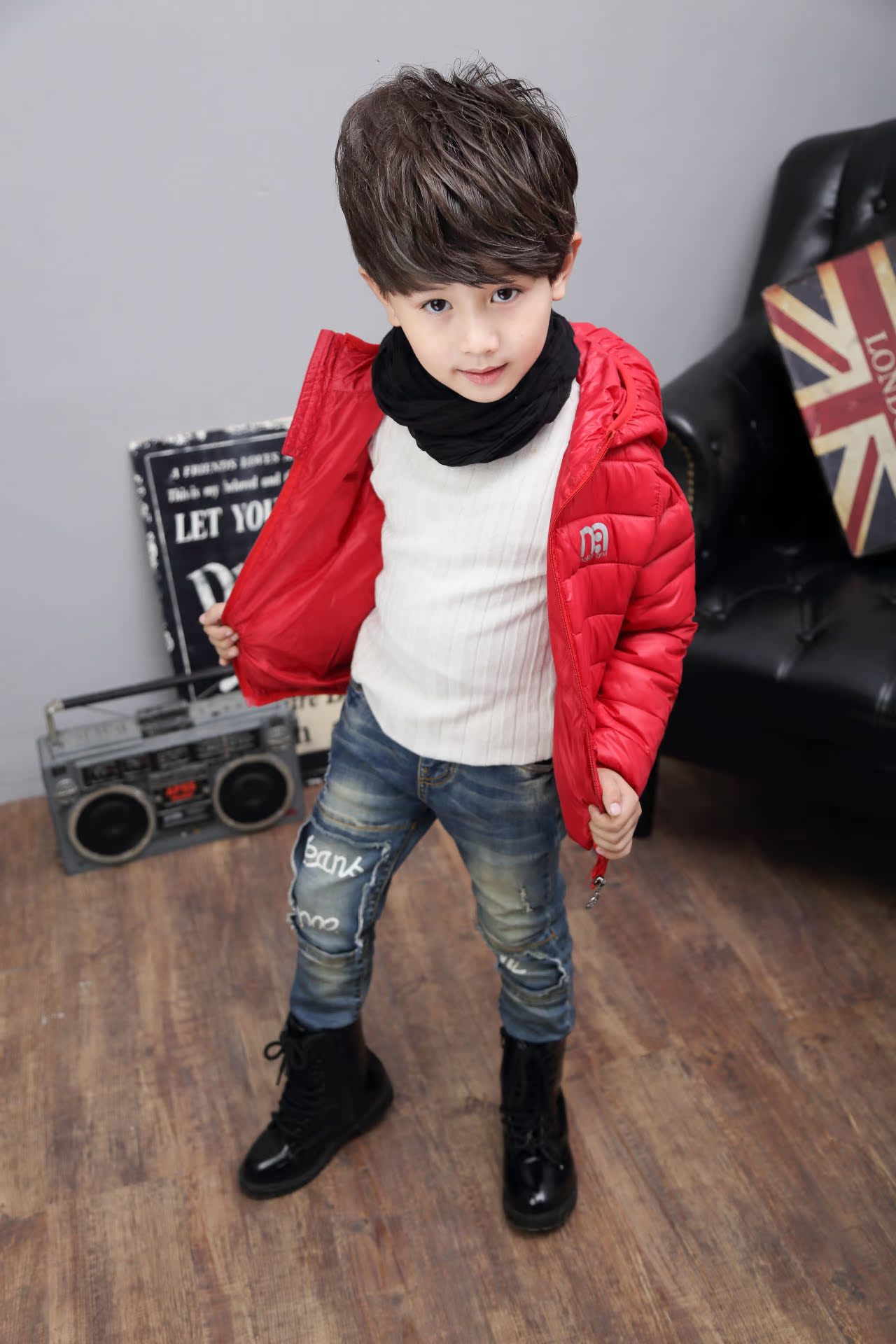 Veste pour garcon en adoucissement - Ref 2160368 Image 25