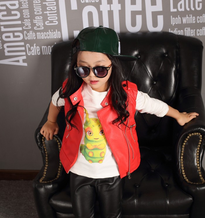 Gilet enfant en cuir - Ref 2069356 Image 10