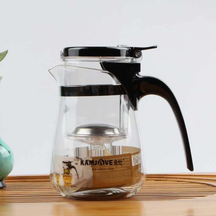 KAMJOVE/金灶TP-836茶道杯正品飘逸杯玻璃过滤茶具泡茶壶大容量|ms