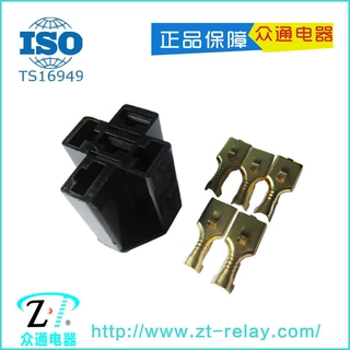 厂家直销PCB式汽车继电器插座/汽车继电器座