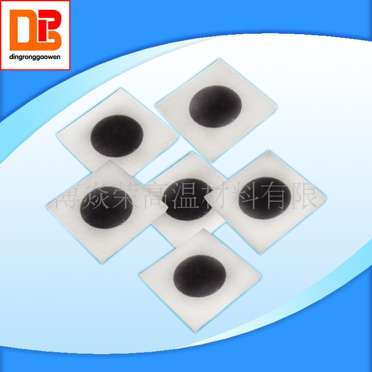 专业供应高温陶瓷纤维石墨垫片 石墨型陶瓷纤维复合垫片