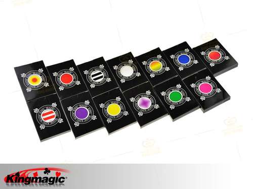G1083 Play cards with bare hands, multiple colors available, King Magic magic props, stage poker, flesh-colored back