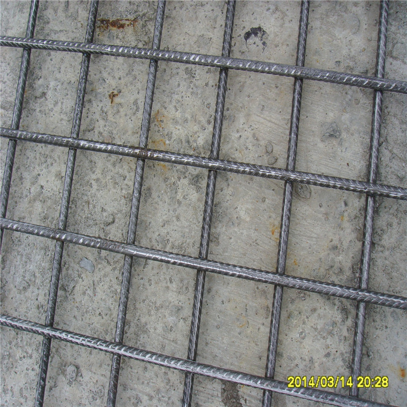  桥梁建筑网片定做 |CRB550钢筋焊接网 | D8冷扎带肋钢筋网