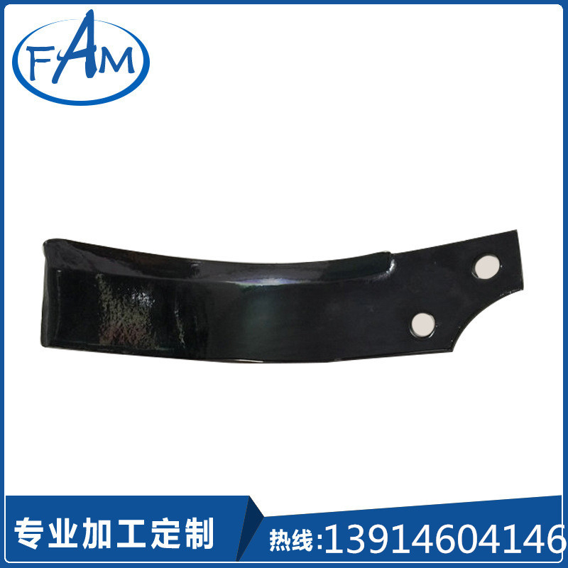 厂家提供 耐用农机具开垦刀 C型开垦刀旋耕刀农机配件加工