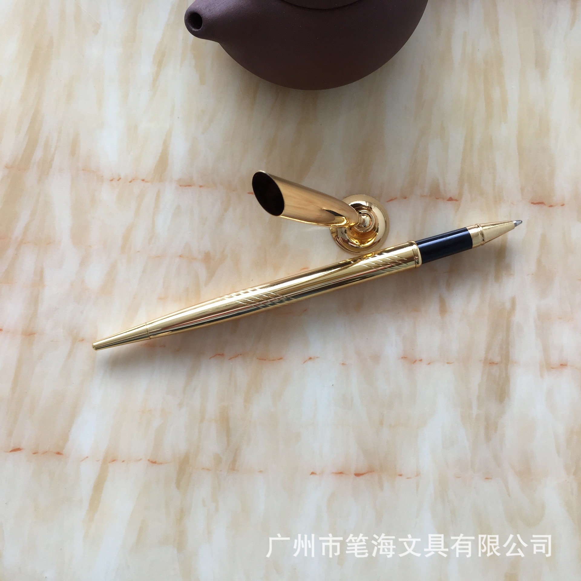 Desk pen business metal Hotel neutral advertising desktop decorations desk pen accessories manufacturers can print logo