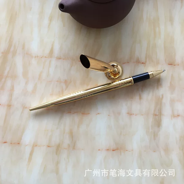 Desk pen business metal Hotel neutral advertising desktop decorations desk pen accessories manufacturers can print logo