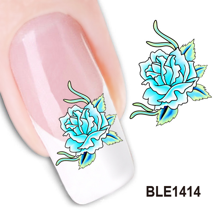 Professional offer 2015 nail sticker style nail decals BLE nail decals nail decals